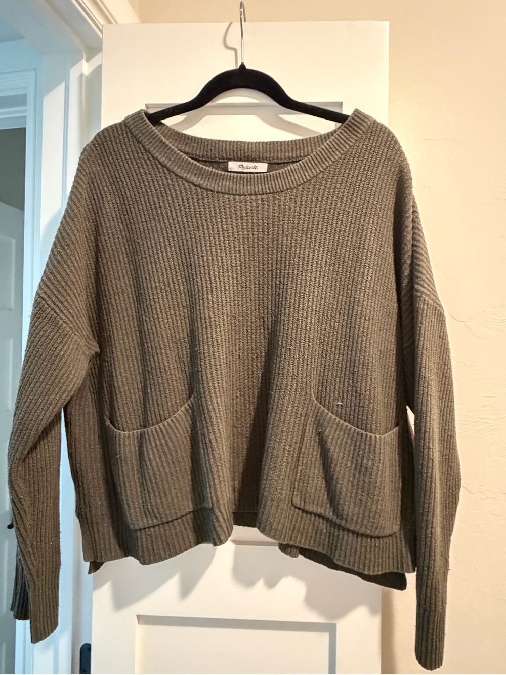 Madewell Olive Green Sweater